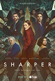 دانلود دوبله فارسی فیلم Sharper سال 2023 - کلاهبردار