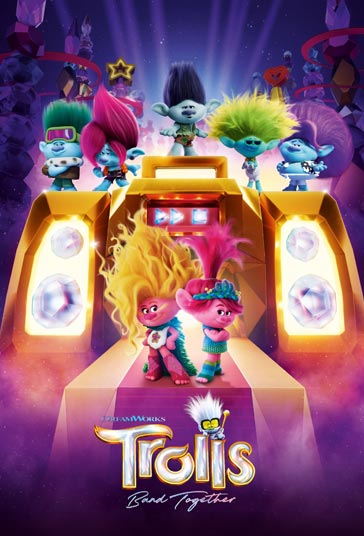 دانلود دوبله فارسی فیلم Trolls Band Together سال 2023 - ترول ها متحد با هم