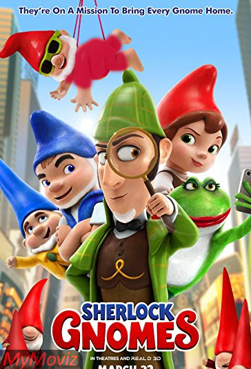 دانلود دوبله فارسی فیلم Sherlock Gnomes سال 2018 - کارآگاه شرلوک
