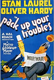 دانلود دوبله فارسی فیلم Pack Up Your Troubles سال 1932