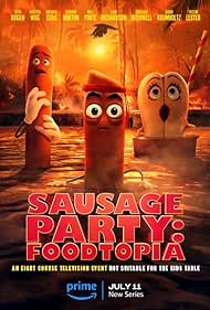 دانلود فیلم Sausage Party: Foodtopia سال 2024 - سوسیس پارتی: فودتوپیا