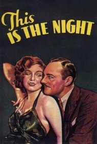دانلود فیلم This Is the Night سال 1932 - امشب همان شب است