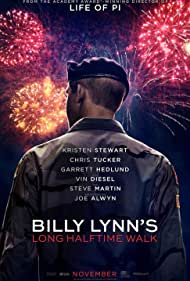 دانلود دوبله فارسی فیلم Billy Lynn سال 2016 - راهپیمایی طولانی بیلی لین بین دو نیمه