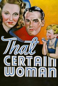 That Certain Woman 1937