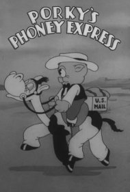 دانلود فیلم Porky's Phoney Express سال 1938 - پست سریع قلابی پورکی