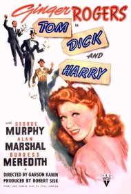 دانلود فیلم Tom, Dick and Harry سال 1941 - تام، دیک و هری