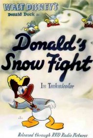 دانلود فیلم Donald's Snow Fight سال 1942 - جنگ برفی دونالد