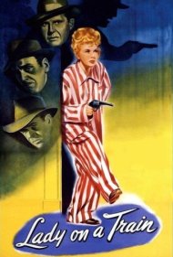 دانلود فیلم Lady on a Train سال 1945 - بانویی در قطار