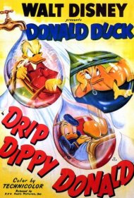 دانلود فیلم Drip Dippy Donald سال 1948 - دونالد و چکه آب
