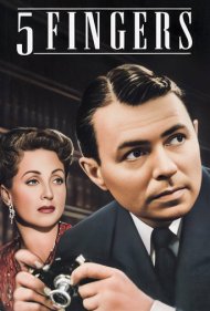 دانلود فیلم 5 Fingers سال 1952 - ۵ انگشت