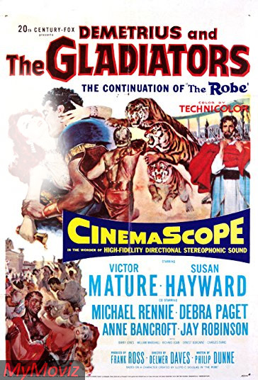 دانلود دوبله فارسی فیلم Demetrius and the Gladiators سال 1954
