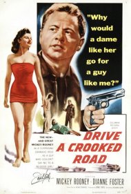 دانلود فیلم Drive a Crooked Road سال 1954 - در جاده کج بران