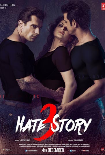 دانلود فیلم Hate Story 3 سال 2015 - داستان نفرت سه