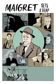 دانلود فیلم Maigret Sets a Trap سال 1958 - مگره تله میگذارد