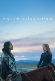 دانلود دوبله فارسی فیلم Woman Walks Ahead سال 2017 - بانوی نقاش
