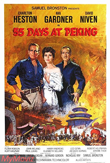 دانلود دوبله فارسی فیلم 55 Days at Peking سال 1963