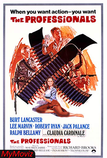 دانلود دوبله فارسی فیلم The Professionals سال 1966 - حرفه ای ها