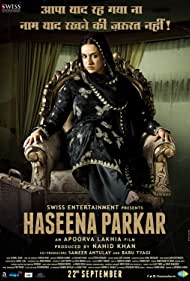 دانلود فیلم Haseena Parkar سال 2017 - هسینا پارکر