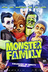 دانلود دوبله فارسی فیلم Monster Family سال 2017 - خانواده‌ی هیولا